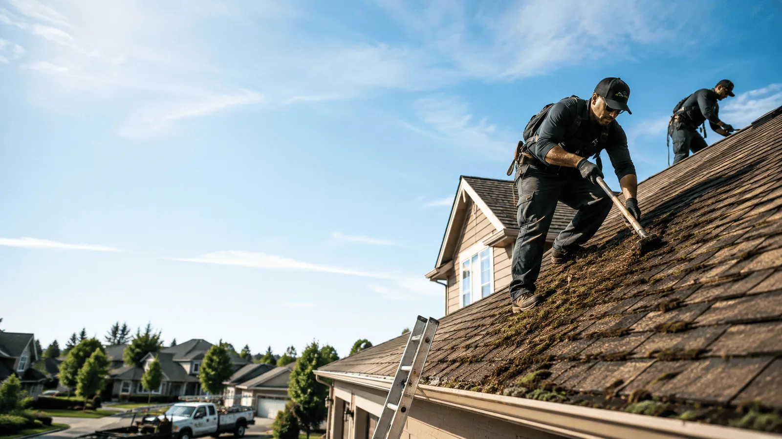 Roof Moss Removal in Utica, KS near me